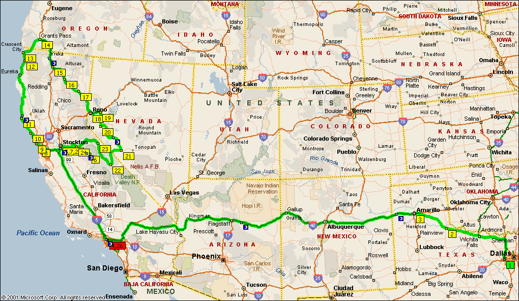 California Summer Trip